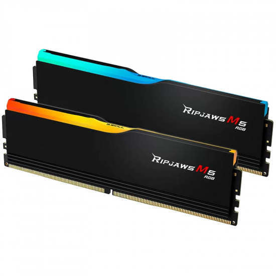 Модуль пам`ятi DDR5 2x16GB/6000 G.Skill Ripjaws M5 RGB Black (F5-6000J3238F16GX2-RM5RK)