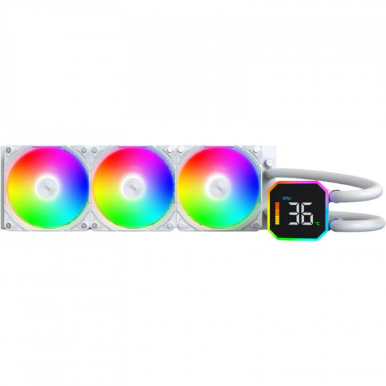 Система водяного охолодження Montech HyperFlow Digital 360 White