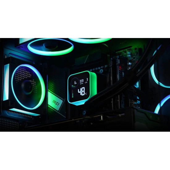 Система водяного охолодження DeepCool LQ360 Ultra ARGB Black (R-LQ360-BKASMC-G-1)