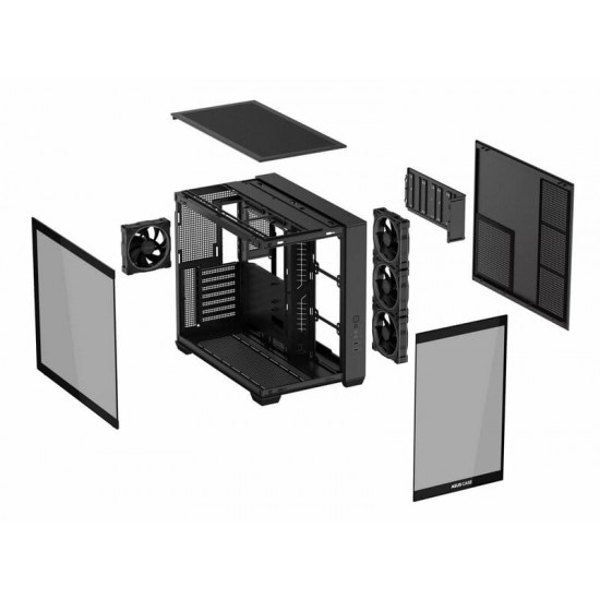 Корпус Asus A32 Plus Black Tempered Glass (90DC00S0-B19000)