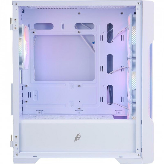 Корпус 1stPlayer T3-WH-4F1-W White без БЖ