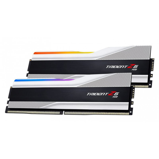 Модуль пам`ятi DDR5 2x16GB/8000 G.Skill Trident Z5 RGB Silver (F5-8000J3848H16GX2-TZ5RS)