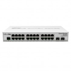 Комутатор MikroTik CRS326-24G-2S+IN