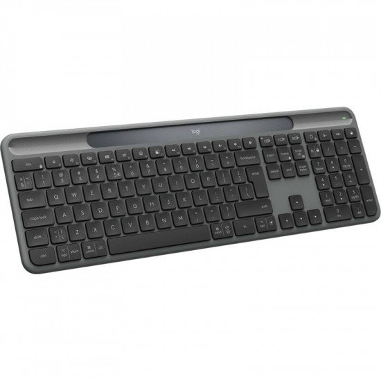 Клавiатура бездротова Logitech Slim Solar+ Graphite (920-013764)