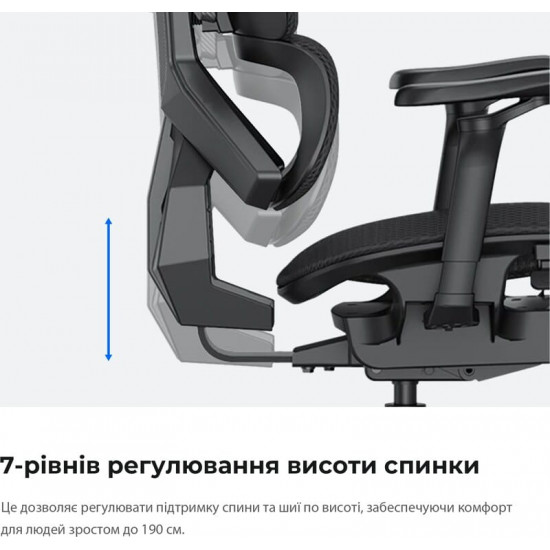 Крісло для геймерів Anda Seat X-Air Pro Size XL Mesh Space Black (AD-WY-01-BBB-B01)