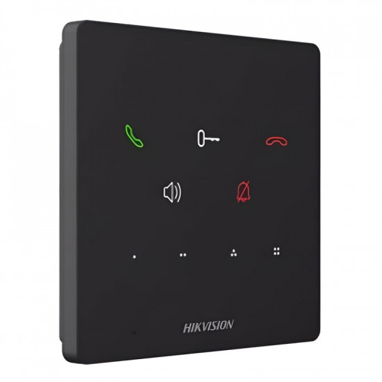IP-аудіодомофон Hikvision DS-KH6000-E1 Black