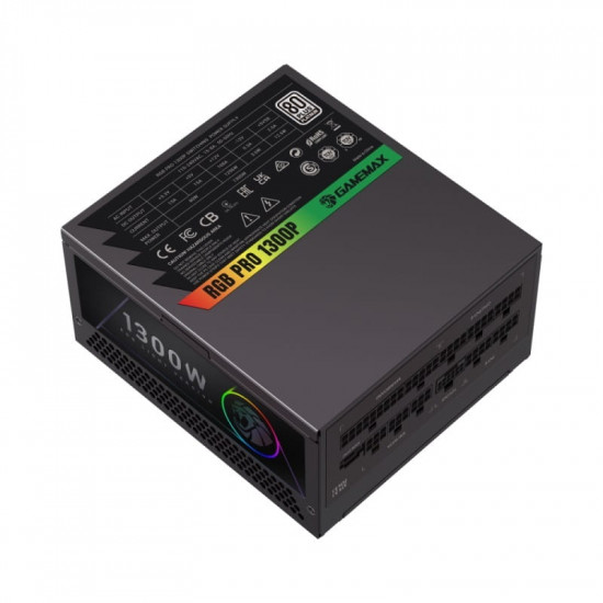 Блок живлення GameMax RGB Pro 1300P 1300W Black