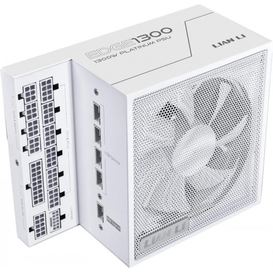 Блок живлення Lian Li EDGE1300, 80 Plus Platinum, White, EU Cord (G9P.EG1300.WE00.EU)
