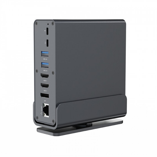 Док станція Cablexpert USB-C 15-в-1 (A-CF-COMBO15-01)