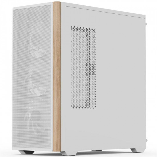 Корпус AeroCool D501A-G-WT-v2 (ACCM-DS01043.21) White без БЖ