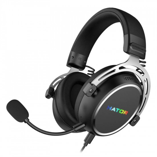 Гарнiтура Hator Hypergang 3 Hi-Res Black (ESH50)