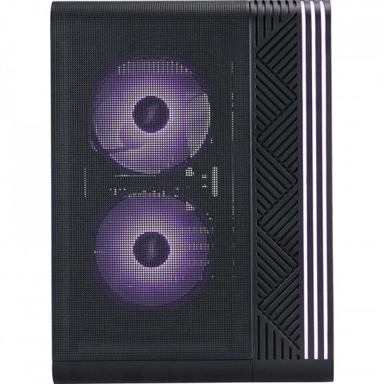 Корпус 1stPlayer VT5-BK-3F7 Black