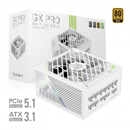 Блок живлення GameMax GX Pro 1250G 1250W White