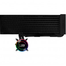 Система водяного охолодження Lian Li HydroShift II LCD-C 360 Fanless Black (G89.GHS2LCD36B.00)