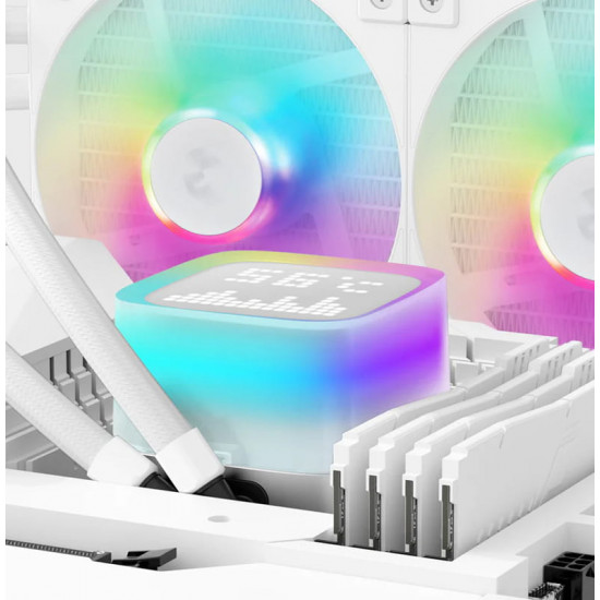 Система водяного охолодження DeepCool LP360 ARGB White (R-LP360-WHMSMC-G-1)