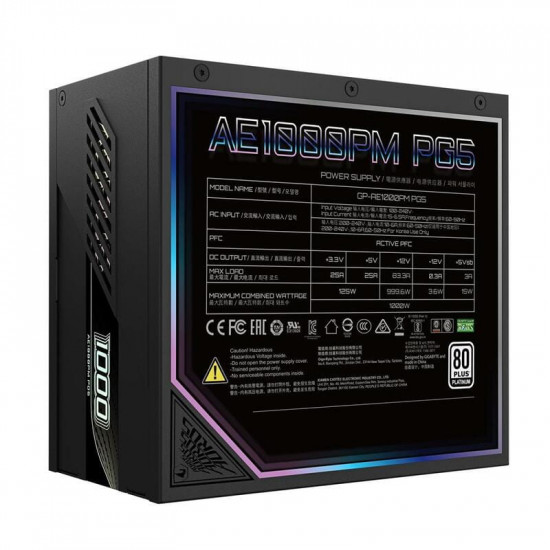 Блок живлення Gigabyte GP-AE1000PM PG5 1000W