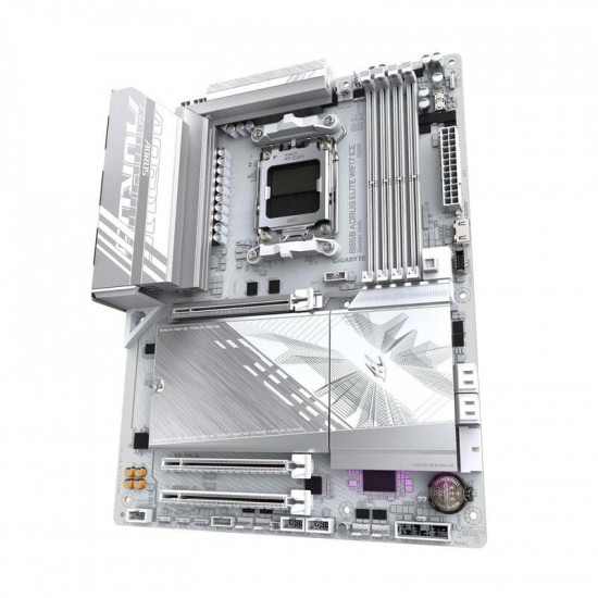 Материнська плата Gigabyte B850 Aorus Elite WiFi7 Ice Socket AM5