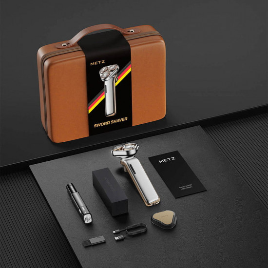 Електробритва Metz The Sword Shaver with Sword with nose hair cutter (MZDF032)