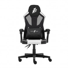 Крісло для геймерів 1stPlayer P01 Black White