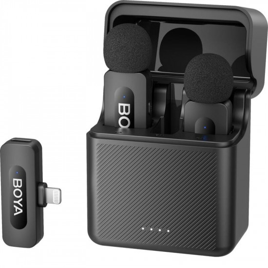 Мікрофон BOYA BY-V3 Lightning Black