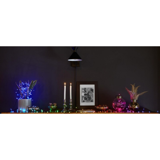 Smart LED гірлянда Twinkly Curtain Wall RGBW Gen II (TWW210SPP-TEU) 210LED, 2.1м, BT+WiFi