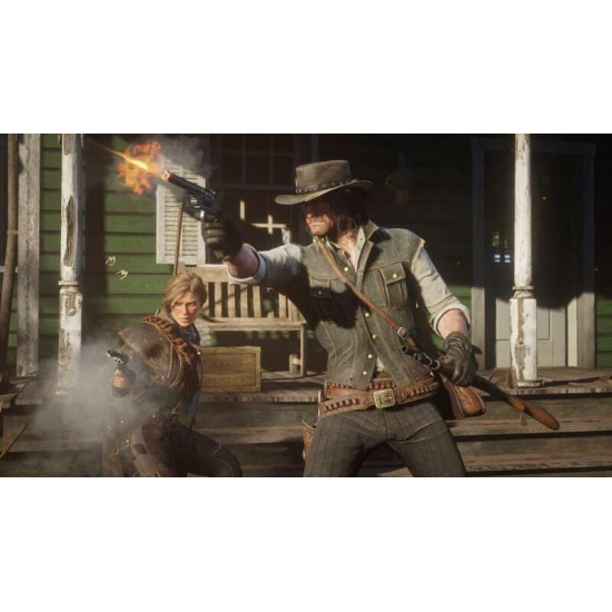 Гра Red Dead Redemption 2 для Sony PlayStation 4, Russian Subtitles, Blu-ray (5026555423052)