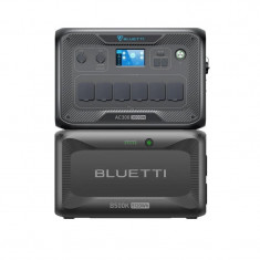Зарядна станція Bluetti AC300 + акумуляторний модуль B500K, 3000W, 5120Wh, LiFePO4
