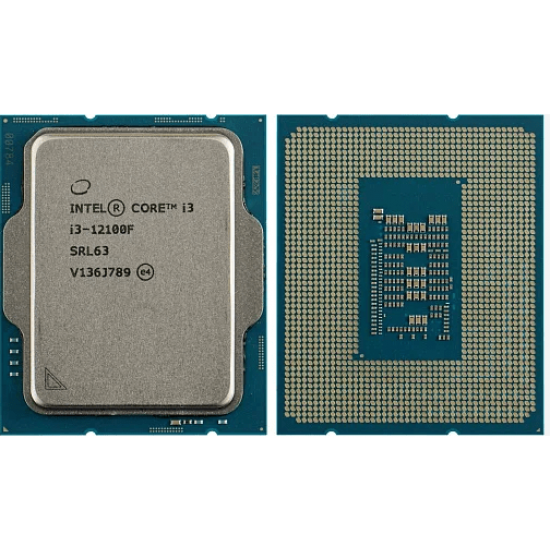 Процесор Intel Core i3 12100F 3.3GHz (12MB,  Alder Lake, 60W, S1700) Tray (CM8071504651013)