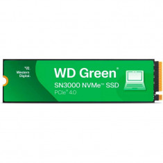Накопичувач SSD 500GB WD Green SN3000 M.2 2280 PCIe 4.0 x4 3D NAND QLC (WDS500G4G0E)