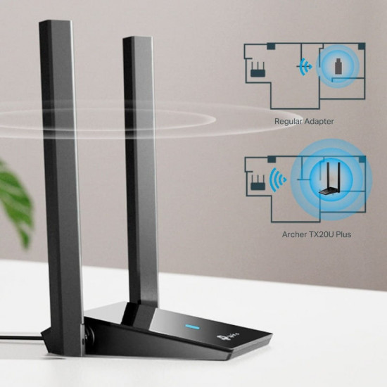 Бездротовий адаптер TP-Link Archer TX20U Plus