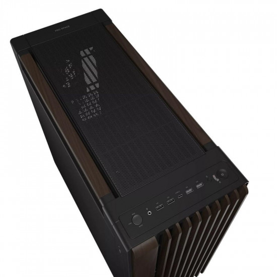 Корпус Asus ProArt PA602 Walnut Wood Metal Panel Modern Black (90DC00J0-B09040)