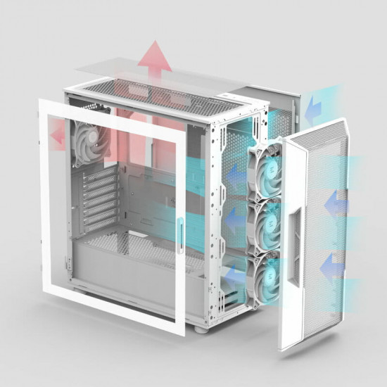 Корпус Zalman i3 Neo V2 White
