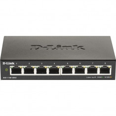 Комутатор D-Link DGS-1100-08V2 (8x1GE, easysmart)
