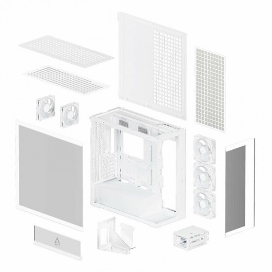 Корпус Arctic Xtender VG White (ACPCC00017A)