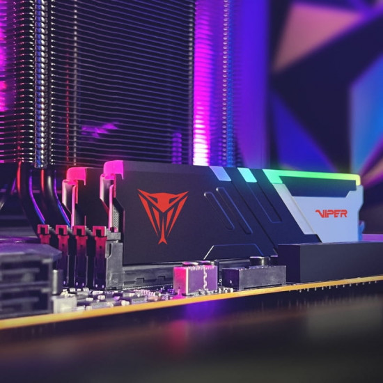 Модуль пам`яті DDR5 2x16GB/7400 Patriot Viper Venom RGB (PVVR532G740C36K)