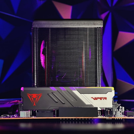 Модуль пам`яті DDR5 2x16GB/7400 Patriot Viper Venom RGB (PVVR532G740C36K)