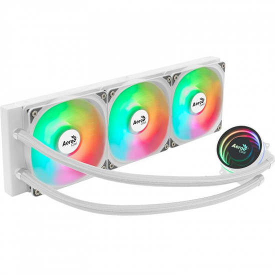 Система водяного охолодження AeroCool Oasis L360 White (ACLA-OA36117.21)