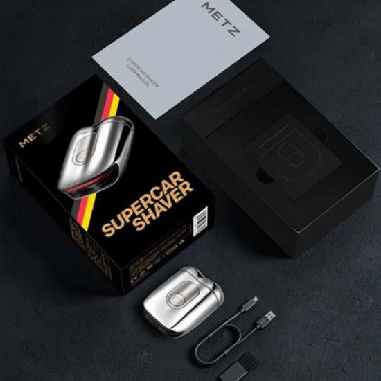 Електробритва Metz SuperCar Shaver Silver (MZCP021-SL)
