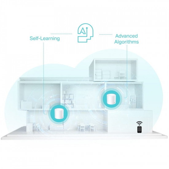 WiFi Mesh-система TP-Link Deco X50(1-pack)