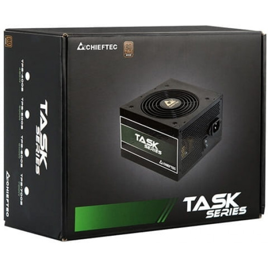 Блок живлення Chieftec TPS-700S, ATX 2.3, APFC, 12cm fan, Bronze, RTL