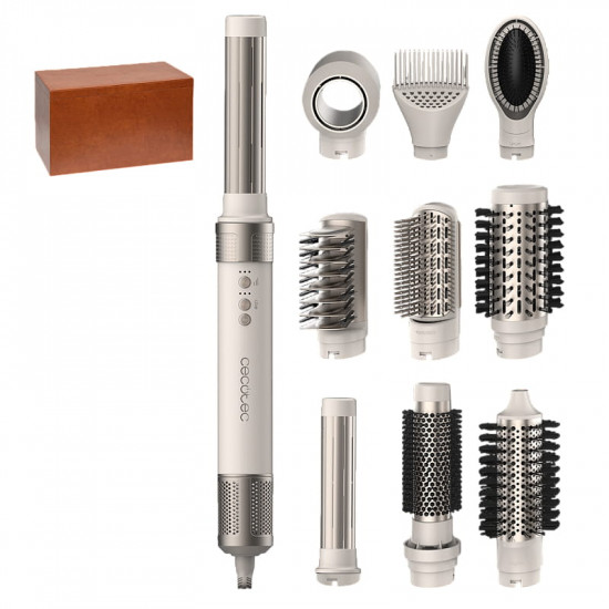 Стайлер Cecotec Bamba CeramicCare 10in1 AirGlam Champagne (CCTC-00246)
