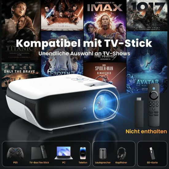 Проєктор Hopvision H1 Full HD (4262456720031)