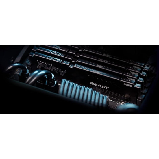 Модуль пам`яті DDR5 2x16GB/5200 Kingston Fury Beast Black (KF552C40BBK2-32)