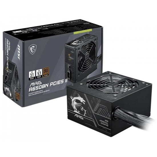 Блок живлення MSI MAG A650BN PCIE5 II