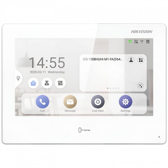 Домофон Hikvision DS-KH9310-WTE1(B) White