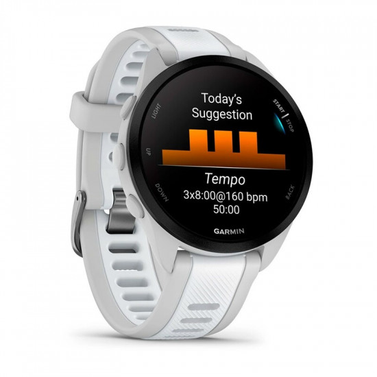 Смарт-годинник Garmin Forerunner 165 Mist Grey/Whitestone (010-02863-21)