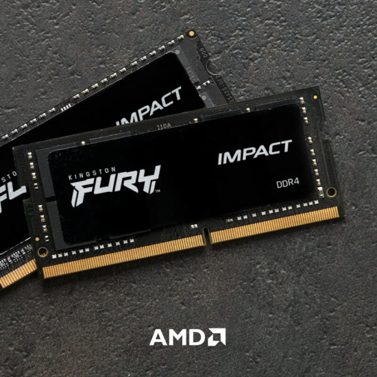 Модуль пам`ятi SO-DIMM DDR4 2x32GB/3200 Kingston Fury Impact (KF432S20IBK2/64)