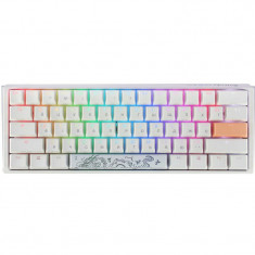 Клавіатура Ducky One 3 Mini Cherry MX Red RGB UA USB White (DKON2161ST-RUAPXPWWWSC1)