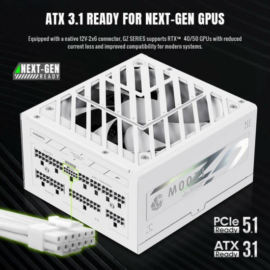Блок живлення GameMax GZ 1200G White 1200W
