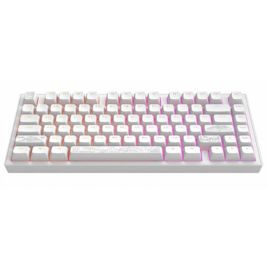 Клавіатура Dark Project ALU81 Terra Nostra White (DPKB_NOSTRA_81_ANSI_WHITE_UA)
